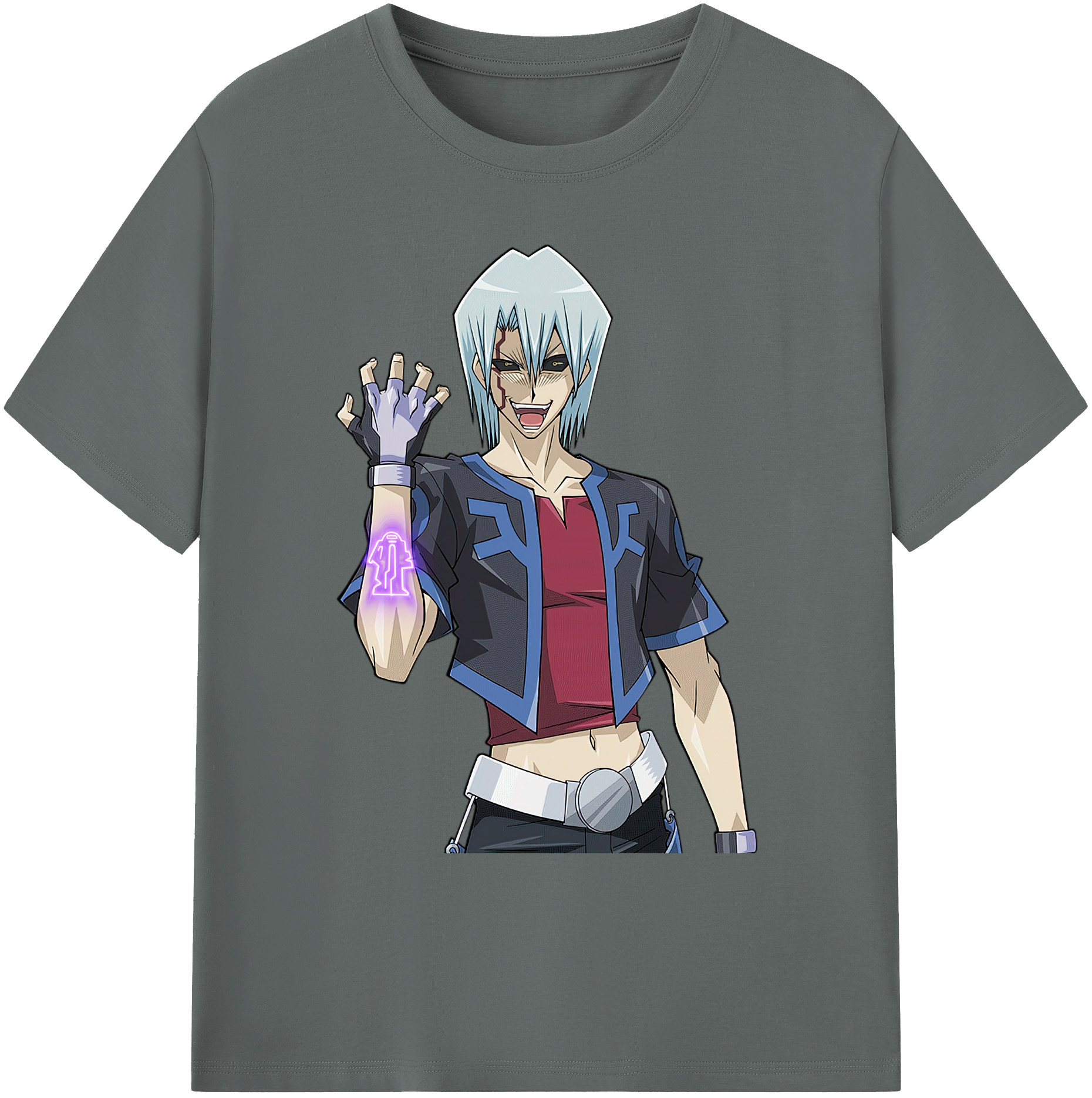 （画像用） 遊☆戯☆王 Yu-Gi-Oh! 綿100％ メンズ半袖Tシャツ｜肌触りやわらか＆通気性